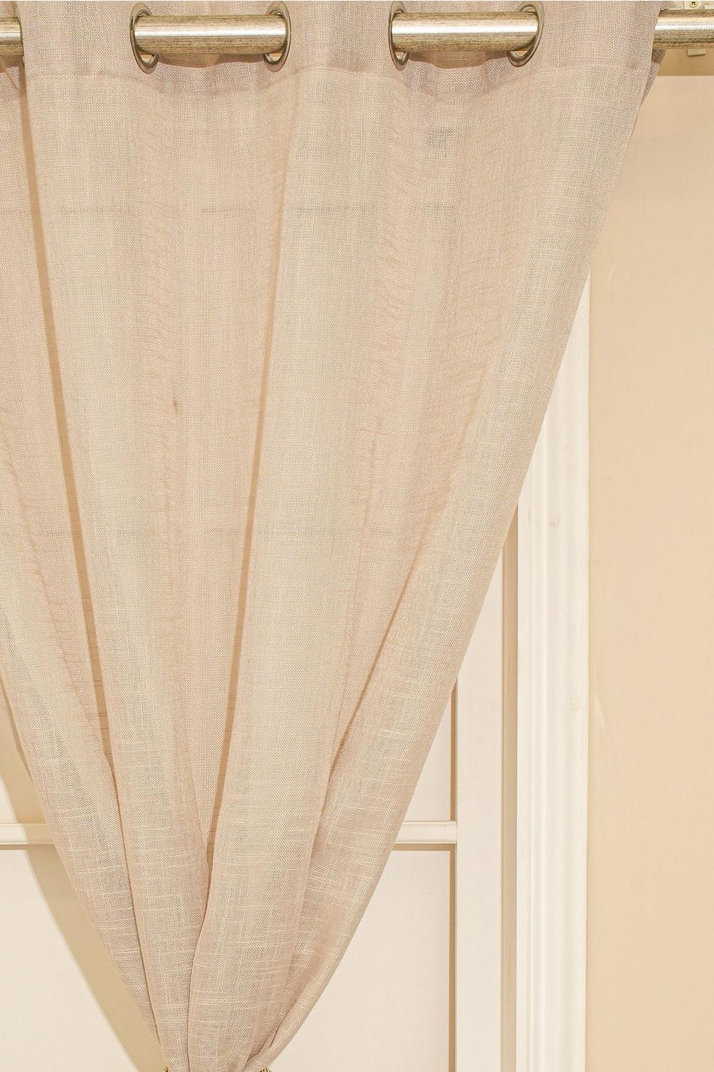 Dahab Sheer Eyelet Unlined Curtain