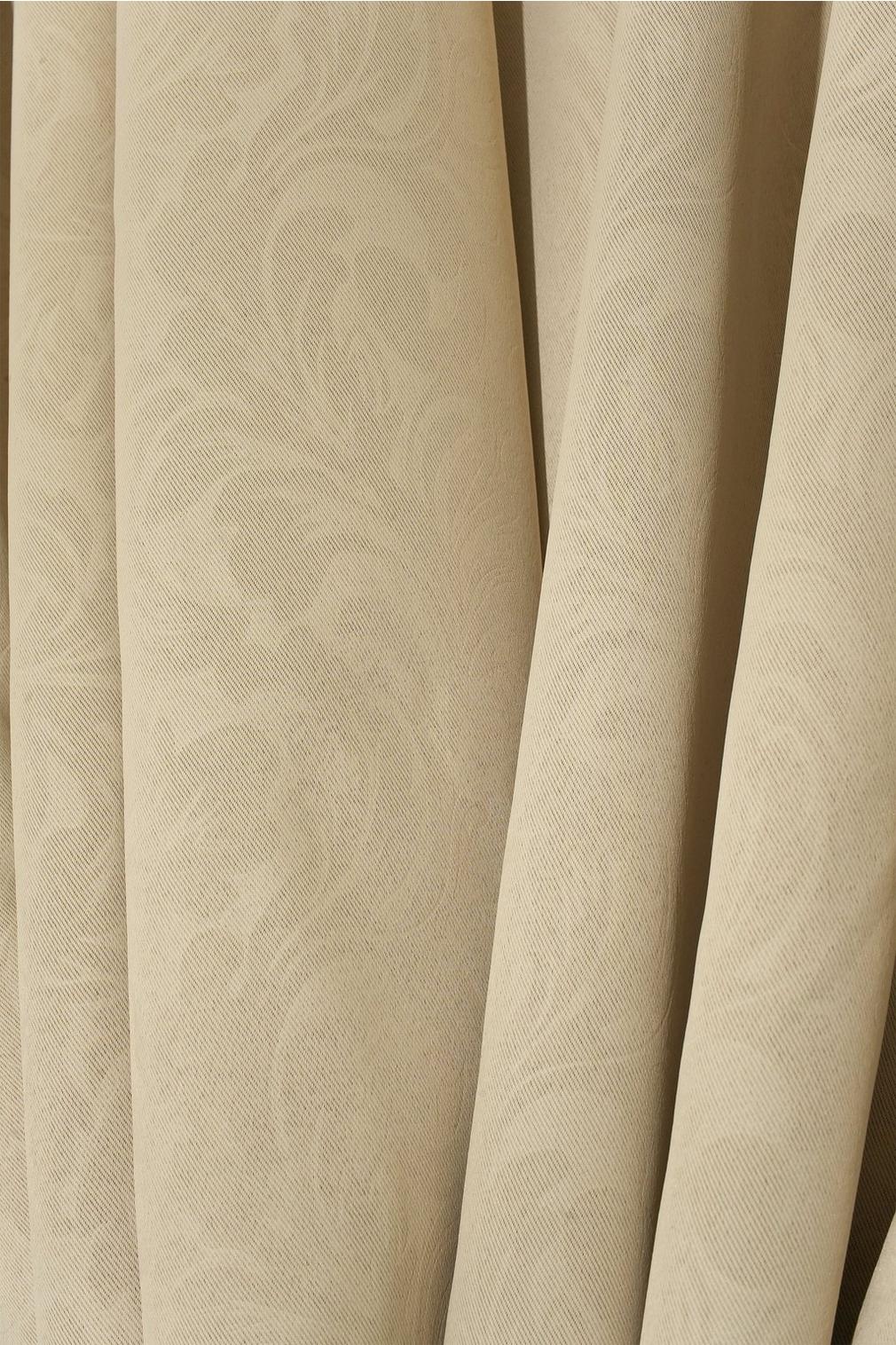 Embossed Blockout Taped Lined Curtain